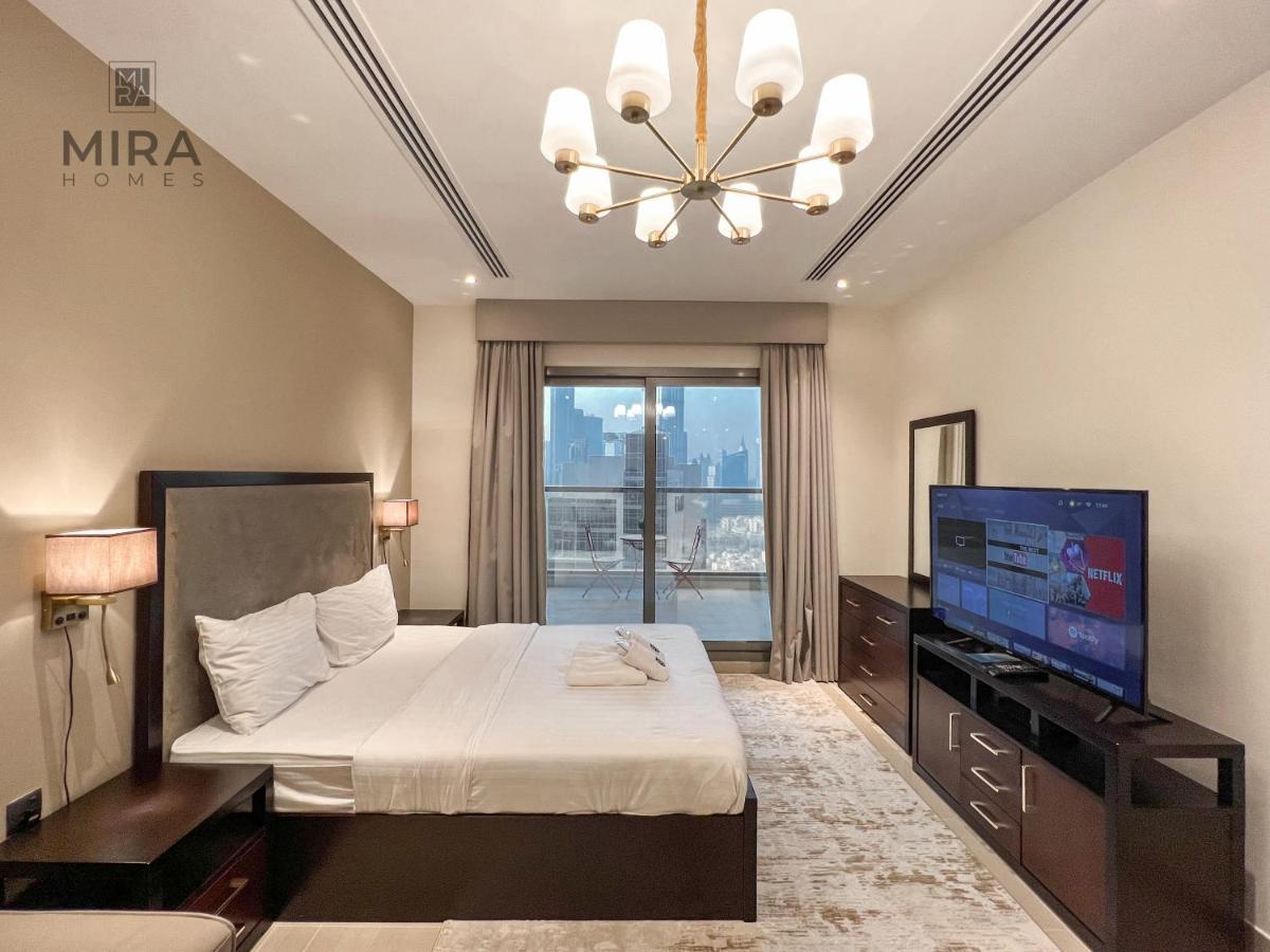 Mira Holiday Homes - Lovely Studio With Burj Khalifa View Dubai Bagian luar foto